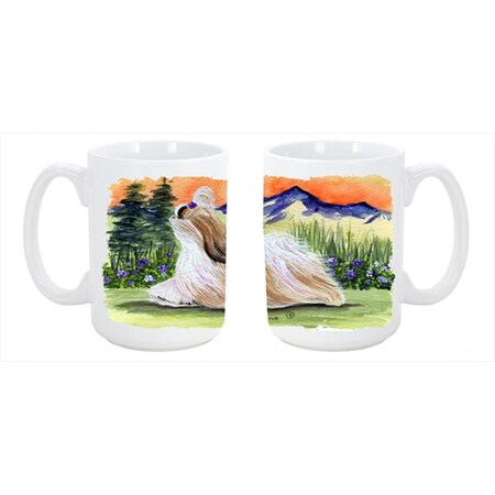 Carolines Treasures Shih Tzu Dishwasher Safe Microwavable Ceramic Coffee Mug 15 oz. SS8179CM15